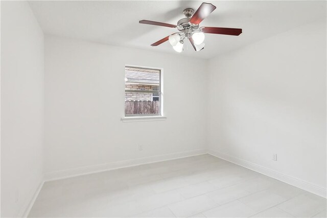 2813 Taft Park, Metairie, LA 70002 - unfurnished room with ceiling fan and baseboards