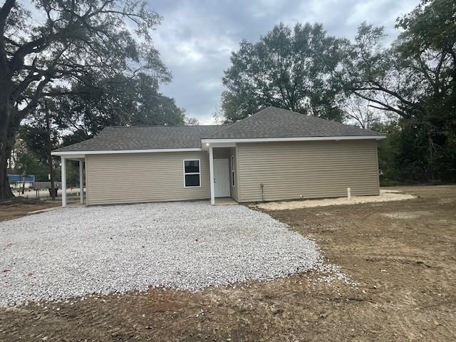 view of rear view of house