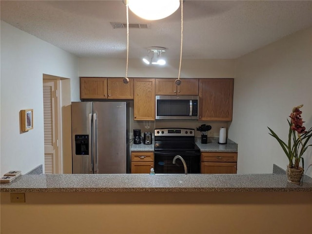 kitchen with stainless steel appliances