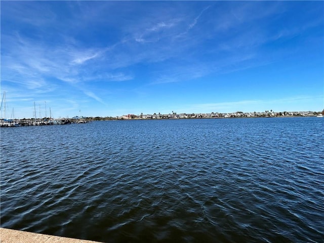 view of water feature