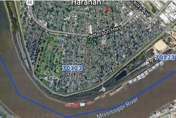 350 Carolyn Dr, Harahan, LA 70123 - map / location