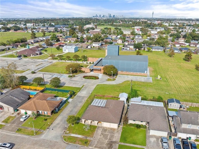 drone / aerial view