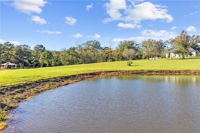 property view of water