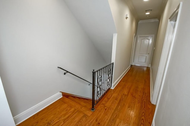 interior space featuring wood-type flooring