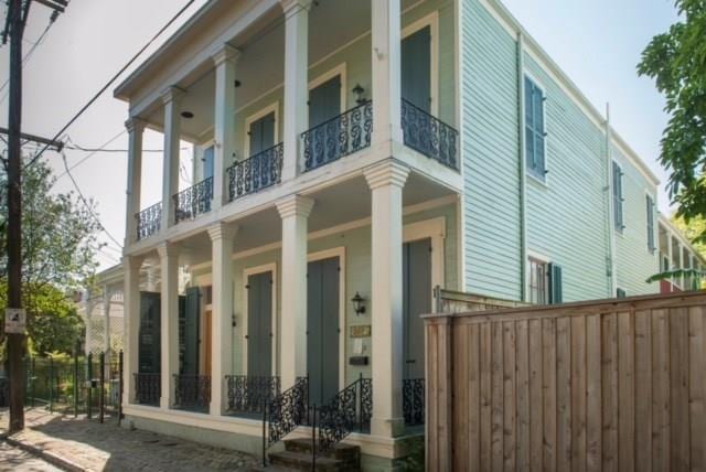 view of home's exterior featuring covered porch