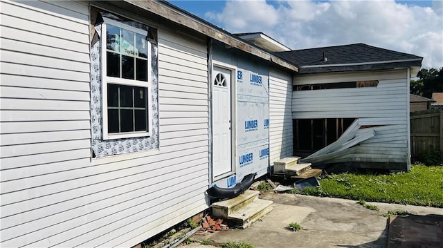 view of rear view of house