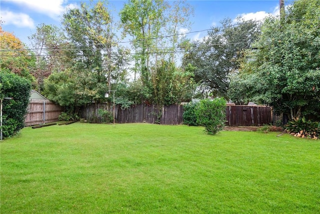 427 Drury Ln, Slidell, LA 70460 - view of fenced backyard
