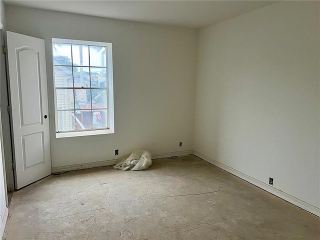 view of empty room