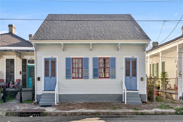 view of bungalow-style home