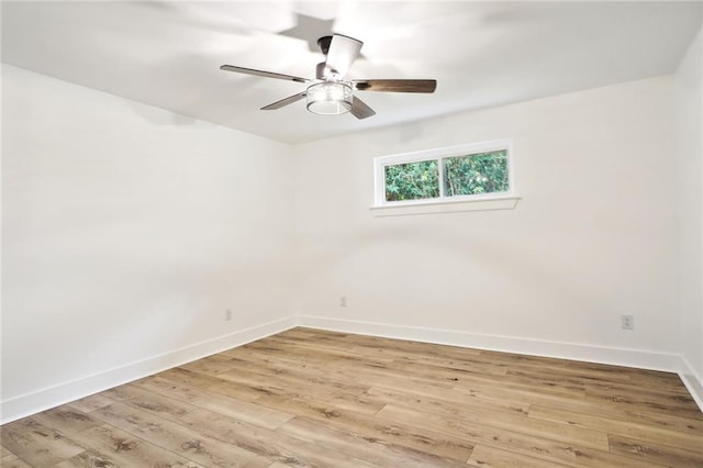 2914 Ridgeway Dr, Metairie, LA 70002 - unfurnished room with ceiling fan and wood finished floors