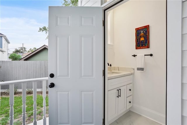 view of bathroom