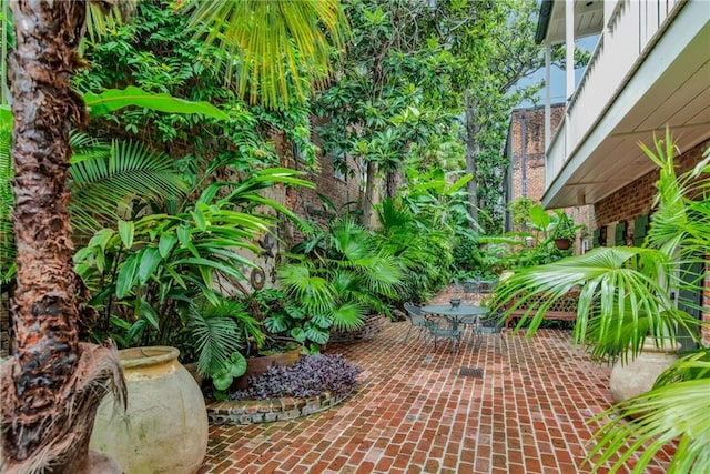 625 Dumaine St, New Orleans, LA 70116 - view of patio / terrace featuring outdoor dining area
