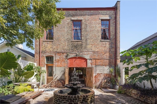 view of rear view of house