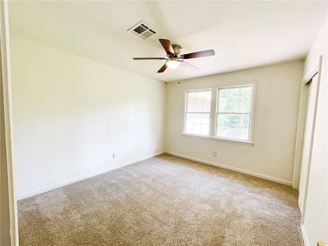 108 N Dr, Covington, LA 70433 - carpeted empty room with a ceiling fan and baseboards