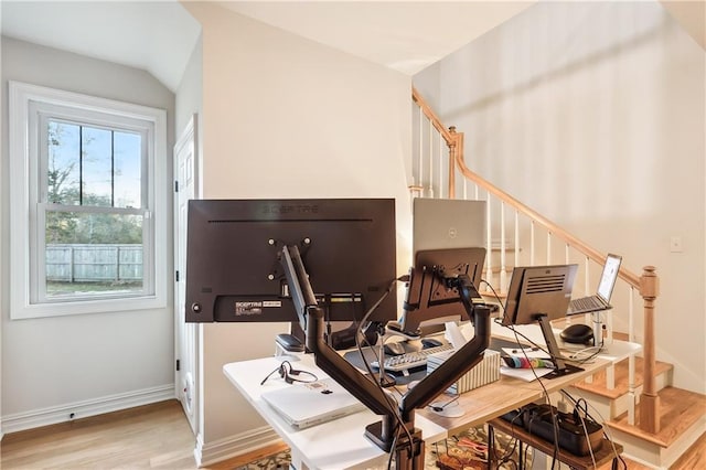 17198 Bridle Path, Hammond, LA 70403 - home office with light wood-type flooring and baseboards