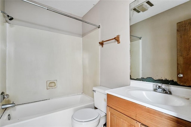 130 Village Dr Unit 130, Slidell, LA 70461 - full bathroom featuring vanity, toilet, and shower / bathtub combination