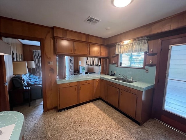 kitchen with sink