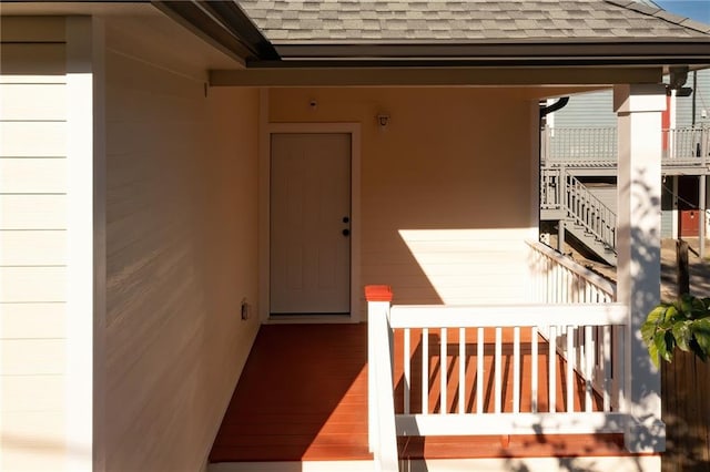 view of entrance to property