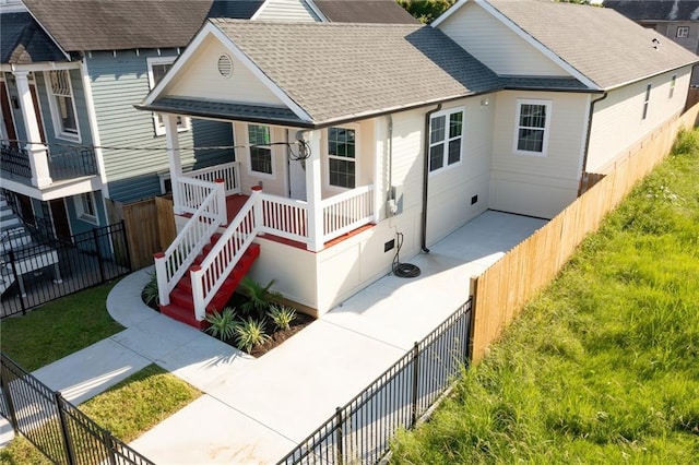 view of front of house