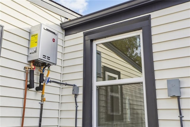 details with water heater