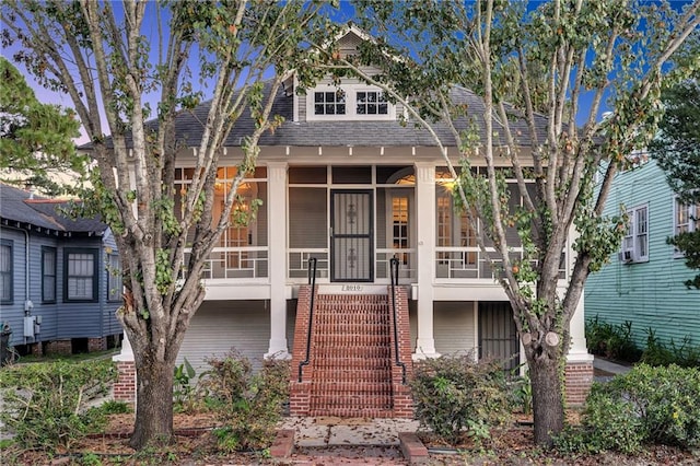 view of craftsman house