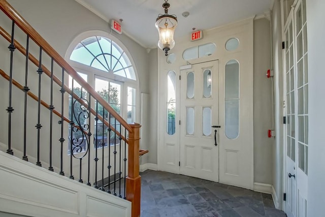 view of entrance foyer