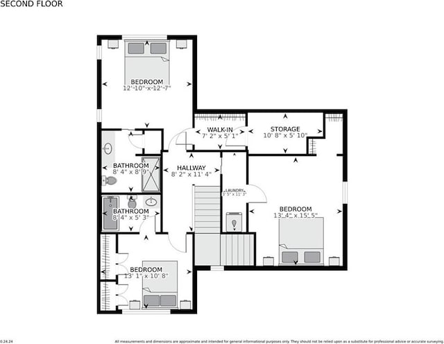 5913 Catina St, New Orleans, LA 70124 - view of property floor plan