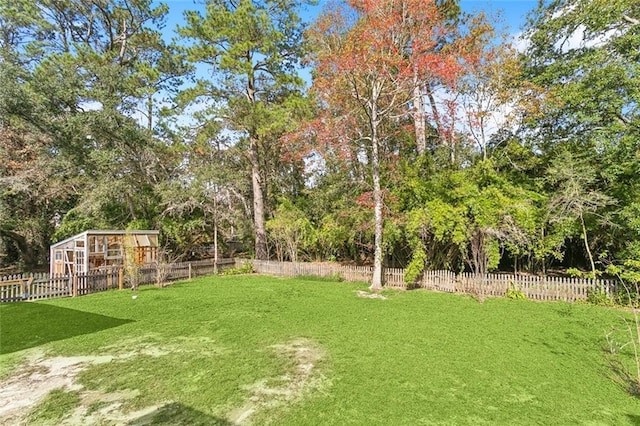138 Rue De La Paix, Slidell, LA 70461 - view of yard featuring view of wooded area