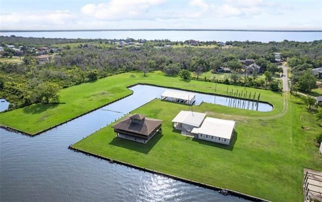 800 Anna St, Lafitte, LA 70067 - drone / aerial view of a nearby body of water