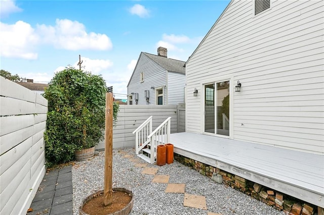 1805 Governor Nicholls St, New Orleans, LA 70116 - fenced backyard with a deck