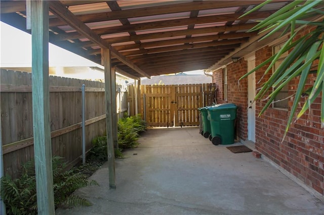 view of patio / terrace