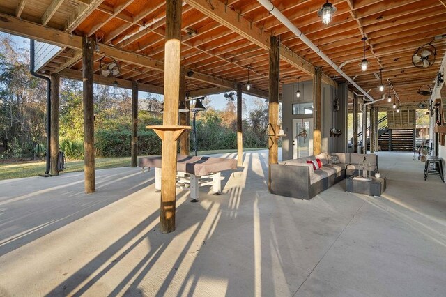 view of patio / terrace featuring outdoor lounge area