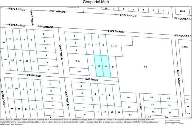 4009 Fairfield St, Metairie LA, 70002 land for sale