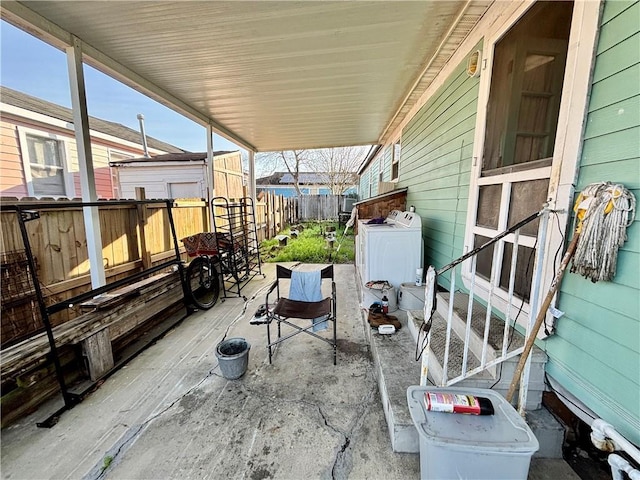 view of patio