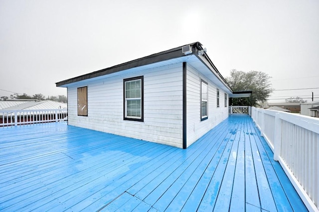 108 Pellegrin St, Chauvin, LA 70344 - view of deck