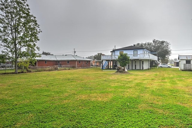 108 Pellegrin St, Chauvin, LA 70344 - view of yard