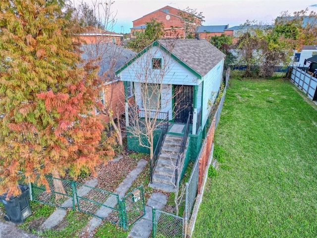 1409 Delery St, New Orleans, LA 70117 - view of outbuilding with a fenced backyard