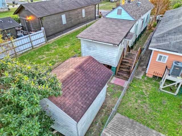 1409 Delery St, New Orleans, LA 70117 - aerial view of property and surrounding area