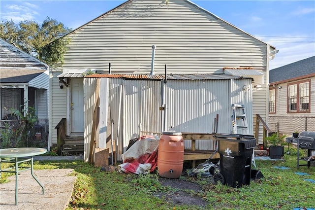 view of rear view of house