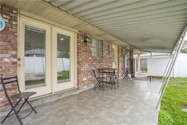 view of patio / terrace