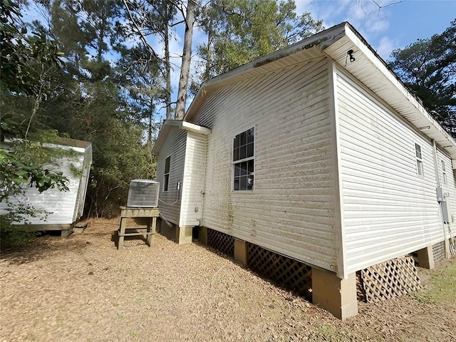 view of side of property