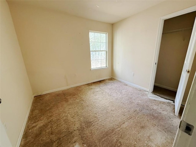 view of unfurnished bedroom