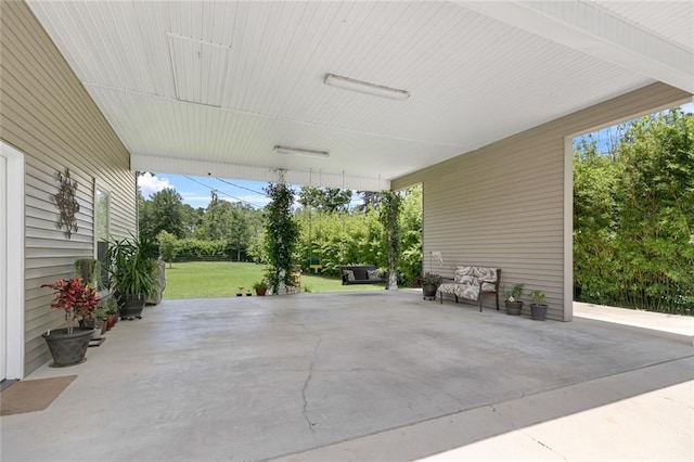 view of patio