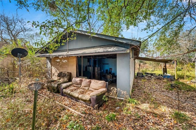 view of rear view of house