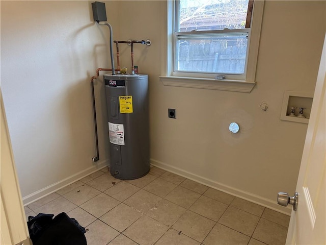 utilities with electric water heater