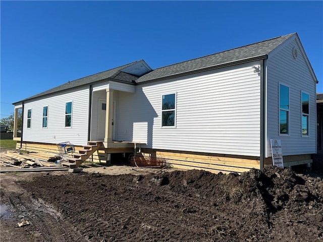 view of rear view of house