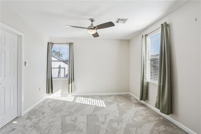 5635 Marshal Foch St, New Orleans, LA 70124 - empty room with ceiling fan and carpet