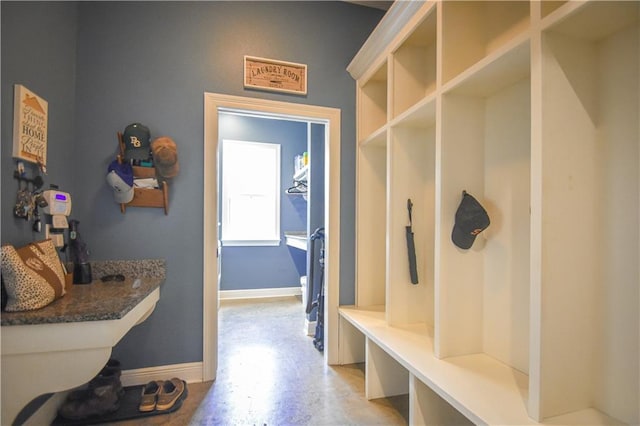 view of mudroom