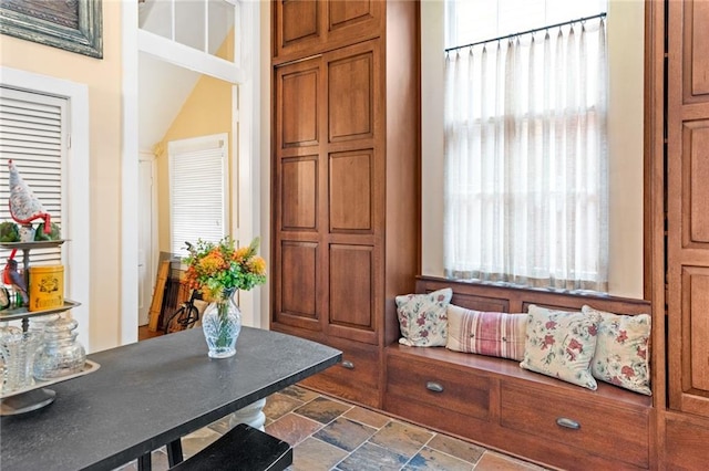 918 Orleans Ave, New Orleans, LA 70116 - living area with stone tile floors