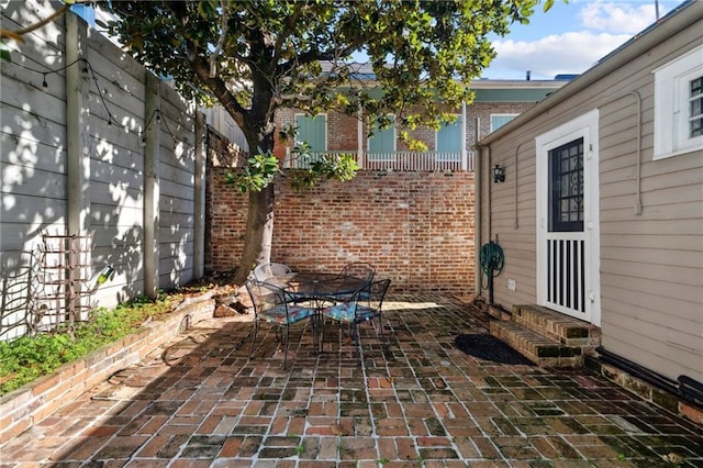 view of patio